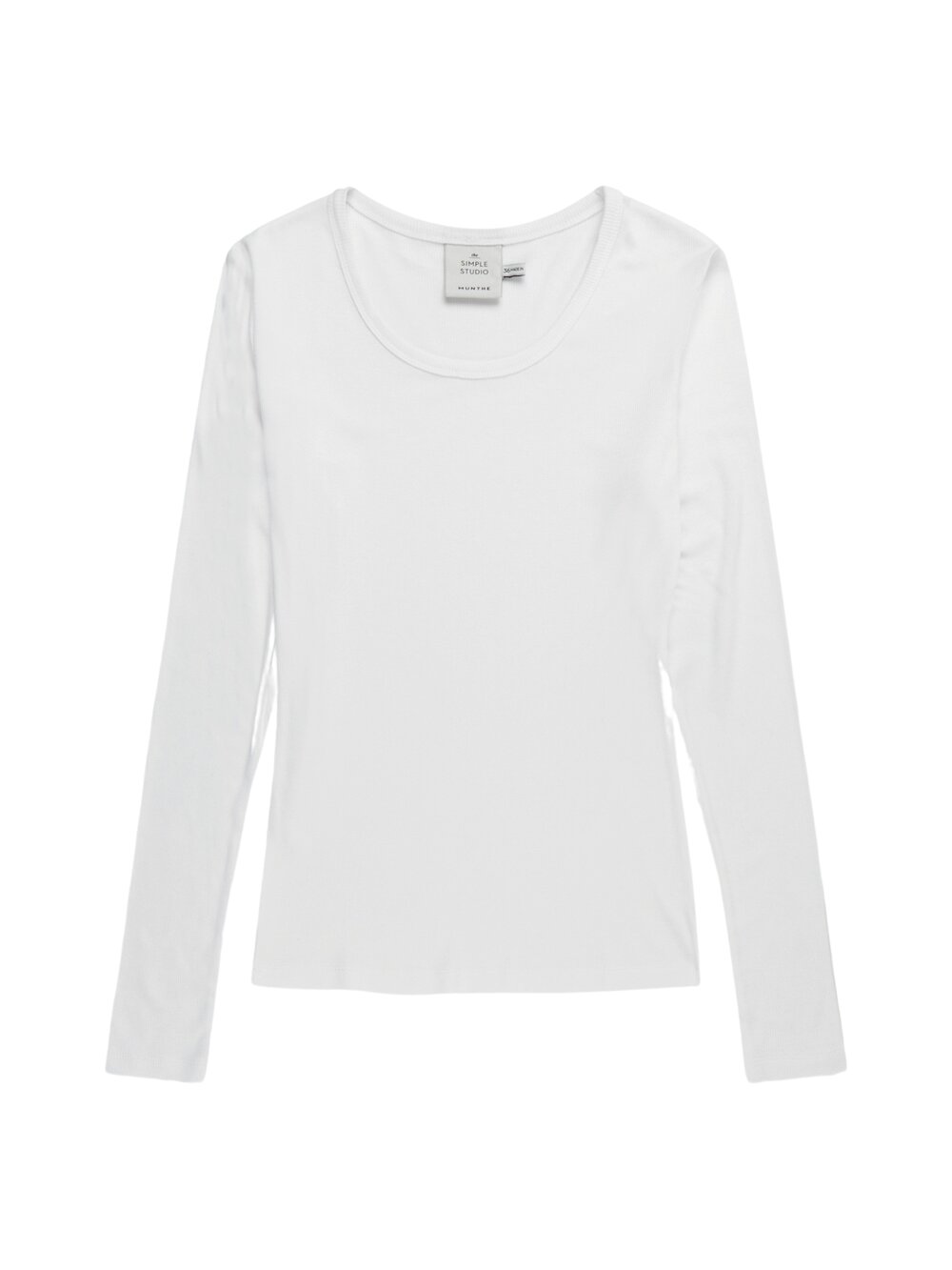 Cutest langærmet t-shirt - hvid